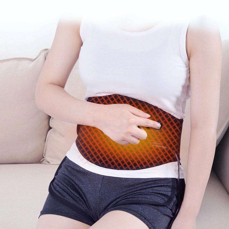 Warm Hot Compress Electric Heating Waist Belt(DC Belt+Test Orchestrator+DC Line)