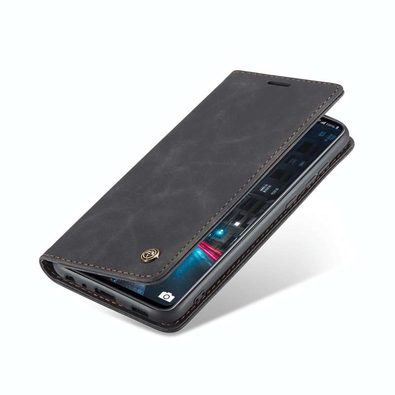 For Samsung Galaxy A33 5G CaseMe 013 Multifunctional Horizontal Flip Leather Phone Case(Black)