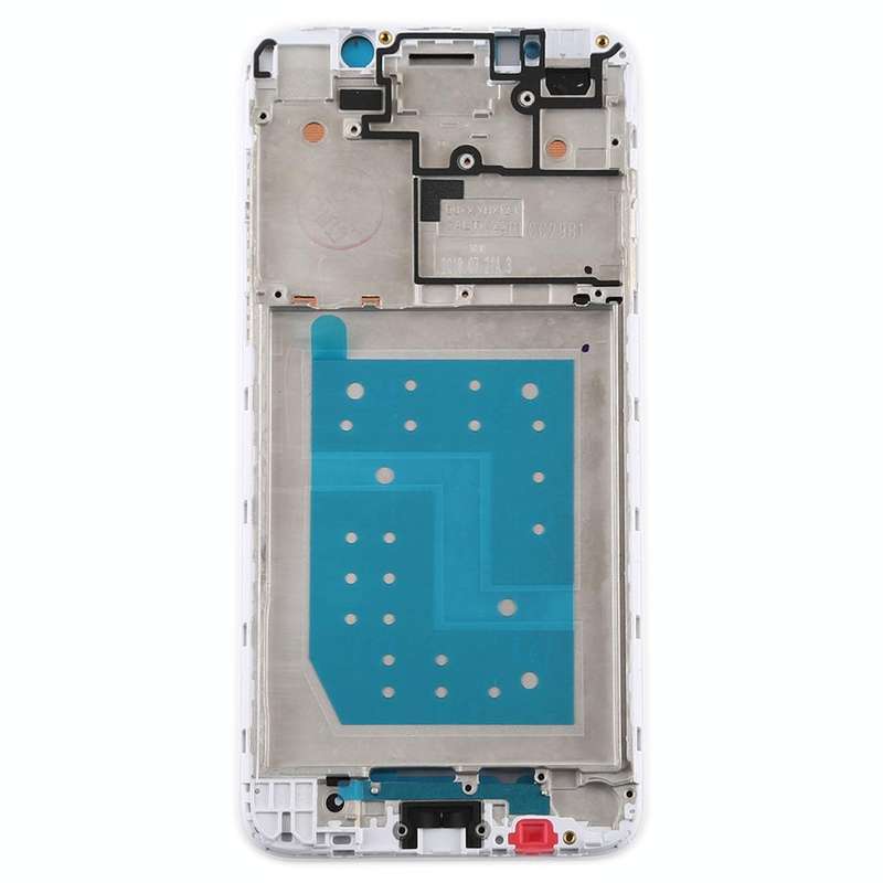 Front Housing LCD Frame Bezel Plate for Huawei Honor Play 7(White)