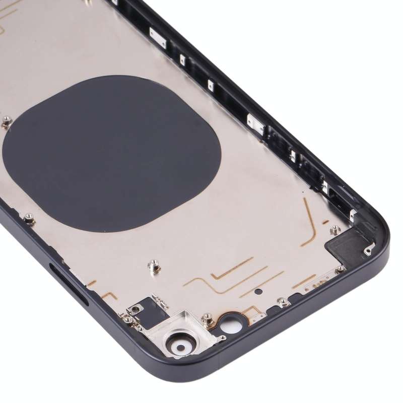 Back Housing Cover with Appearance Imitation of iP13 for iPhone XR(Black)