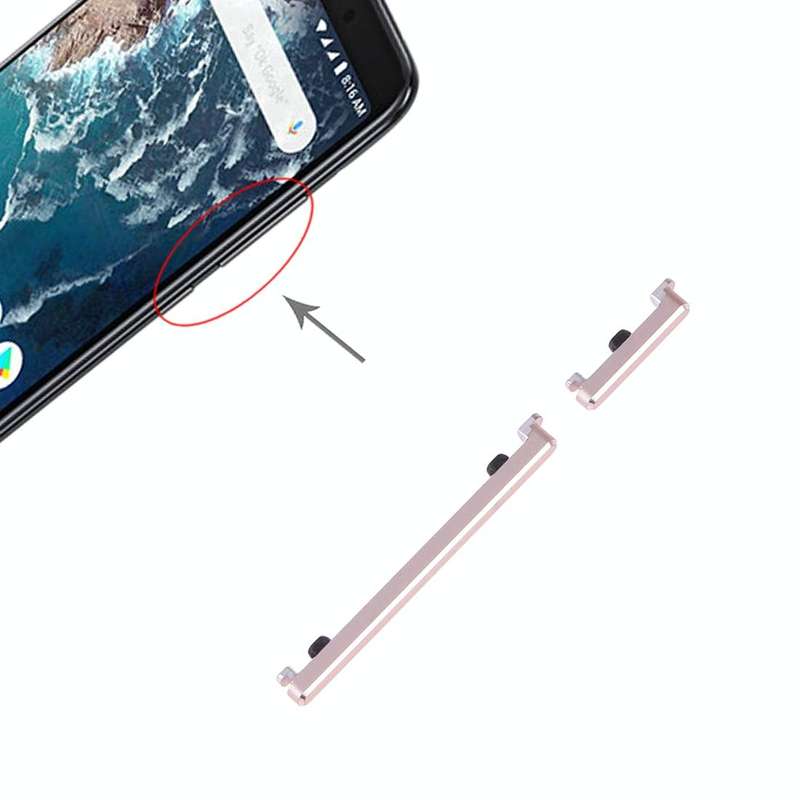 Power Button and Volume Control Button for Xiaomi Mi 6X / A2(Gold)