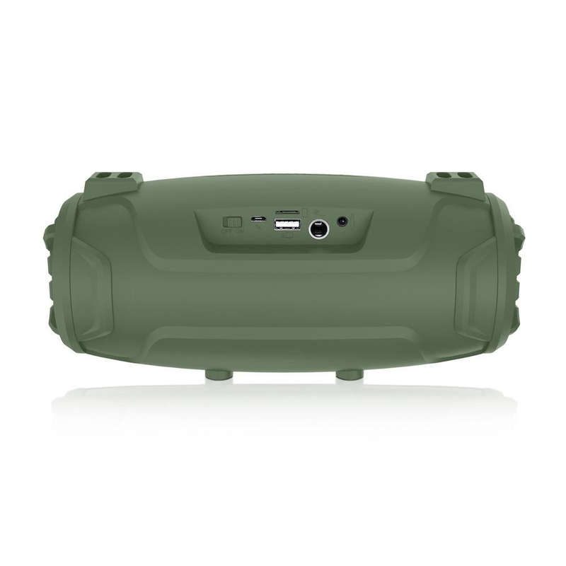 NewRixing NR3026M TWS Outdoor Portable K-song Bluetooth Speaker with Shoulder Strap & Microphone,...