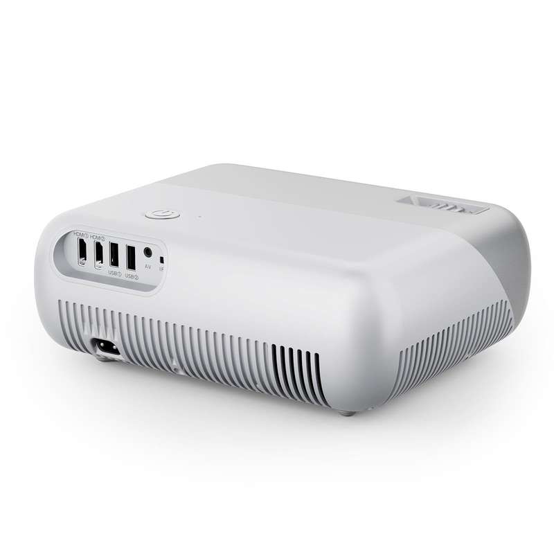 D1000 1920x1080P 320ANSI Lumens Portable Mini LCD LED Smart Projector, Screen Mirroring(UK Plug)
