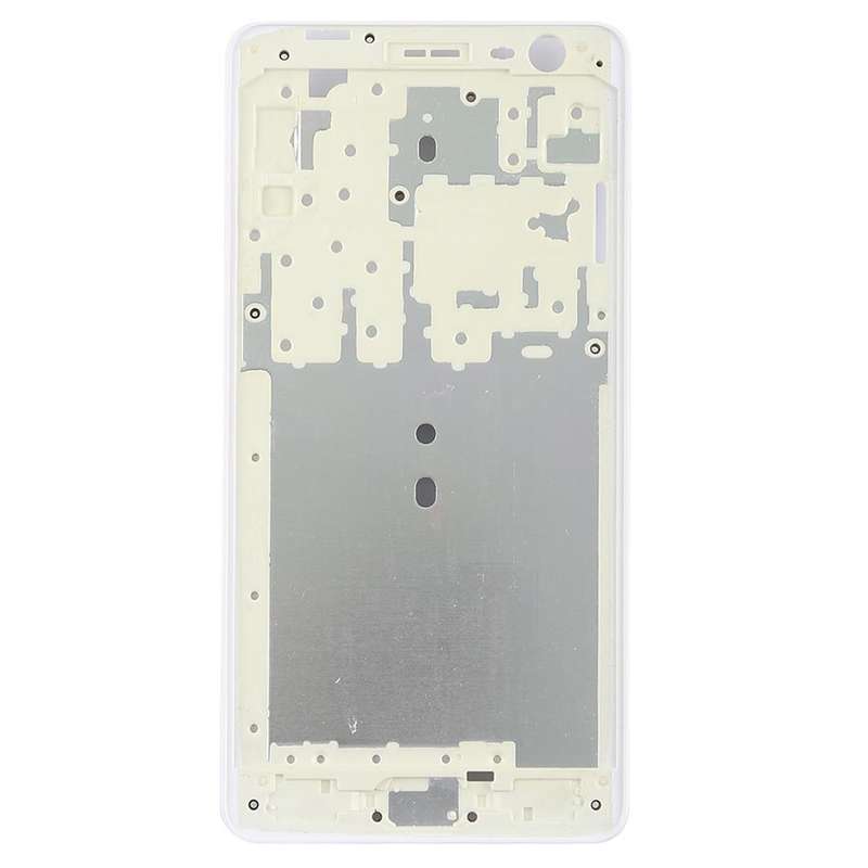 For Galaxy J3 Pro Front Housing LCD Frame Bezel (White)