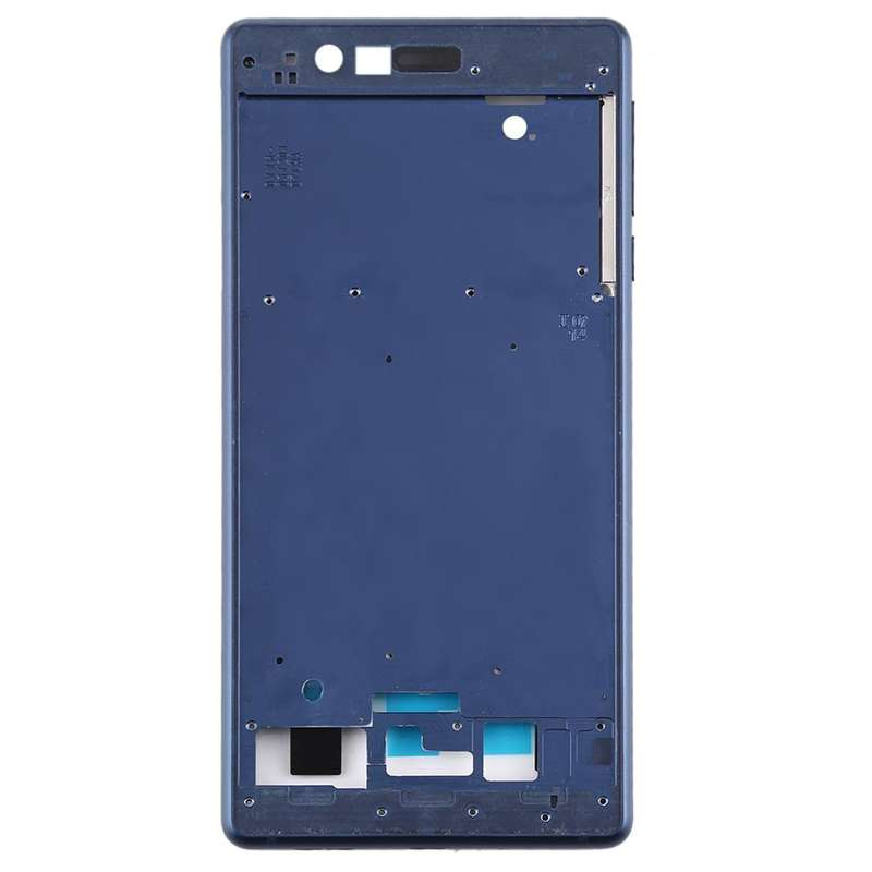 Front Housing LCD Frame Bezel Plate for Nokia 3 / TA-1020 TA-1028 TA-1032 TA-1038 (Blue)