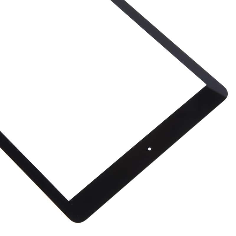 For iPad 6 / Air 2 Front Screen Outer Glass Lens with OCA Optically Clear Adhesive(Black)