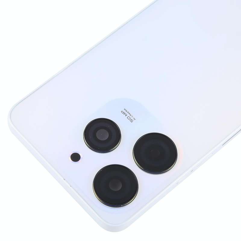 For Tecno Spark 10 Pro KI7 Original Battery Back Cover(White)