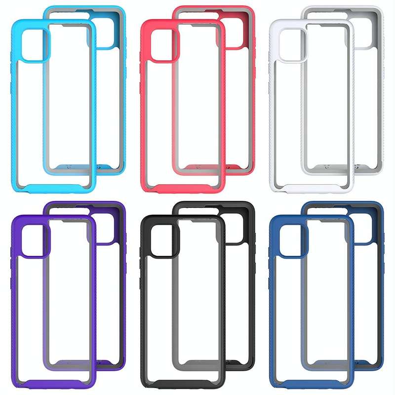 For Samsung Galaxy Note 10 Lite Starry Sky Solid Color Series Shockproof PC + TPU Protective Case...