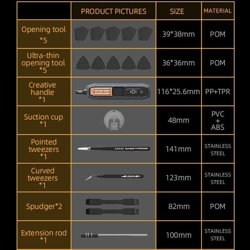 Jakemy JM-8192 186 in1 CR-V Precision Screwdriver Set