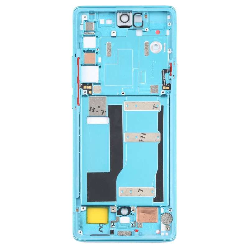 Original Front Housing LCD Frame Bezel Plate for TCL 20 Pro 5G (Blue)