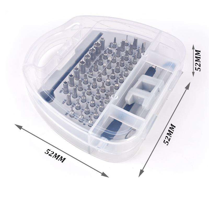 Weeks 58 in 1 Chrome Vanadium Steel Mobile Phone Repair And Disassembly Tool Screwdriver Set