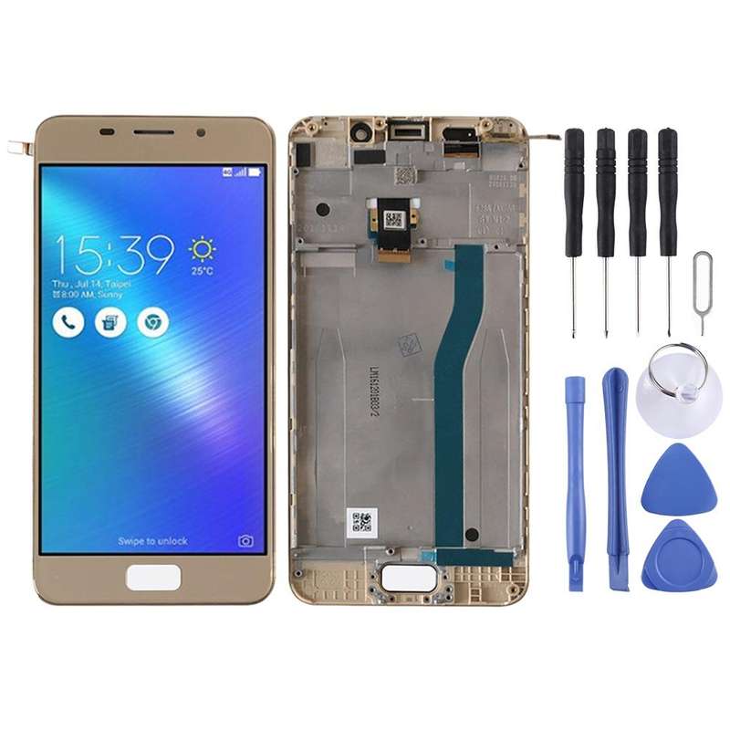 OEM LCD Screen for ASUS Zenfone 3S Max ZC521TL X00GD Digitizer Full Assembly with FrameGold)