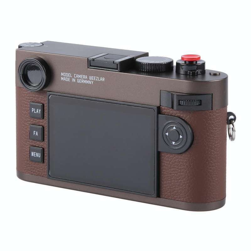 For Leica M11 Non-Working Fake Dummy Camera Model Photo Studio Props(Coffee)