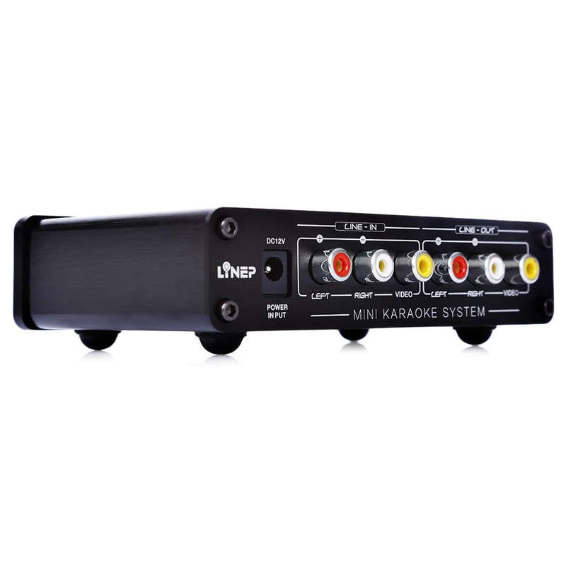 A933 Mini Karaoke Machine System Sound Mixer Amplifier for PC / TV / Mobile Phones, Support RCA i...