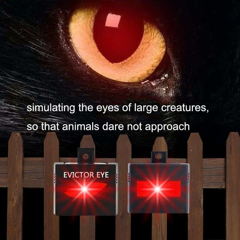 SK191 2pcs Solar Farm Wild Eagle Eye Animal Repeller