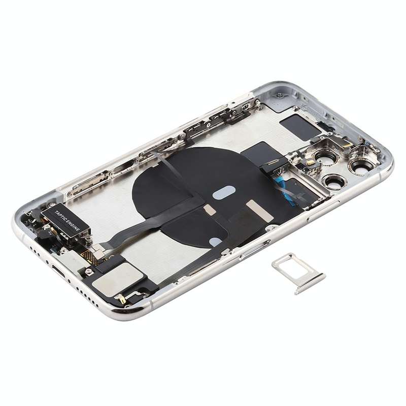 Battery Back Cover Assembly (with Side Keys & Power Button + Volume Button Flex Cable & Wireless ...