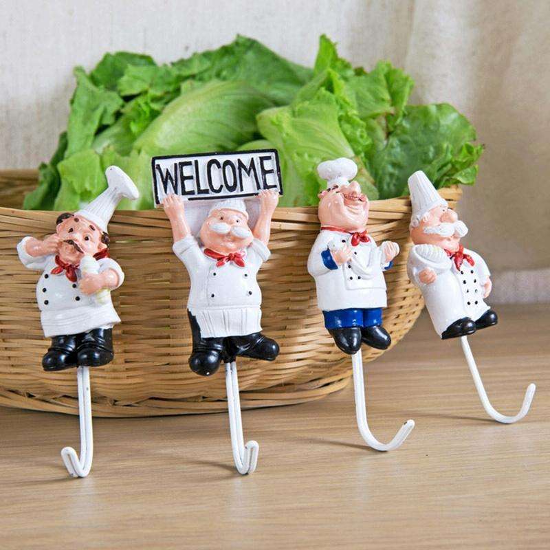 Creative Strong Hook Kitchen Bathroom Wall Glue Door Back Coat Hook(B)