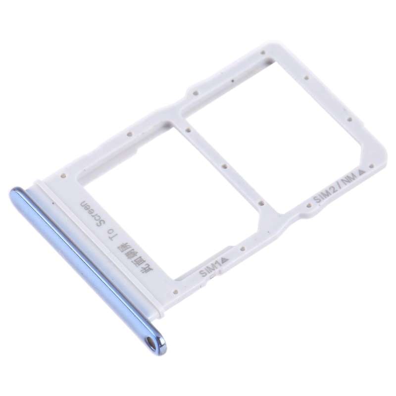 For Honor X10 Pro SIM + SIM / NM Card Tray (Silver)