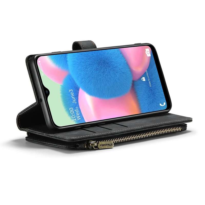 For Samsung Galaxy A30s / A50s / A50 CaseMe-C30 Multifunctional Horizontal Flip PU + TPU Phone Ca...