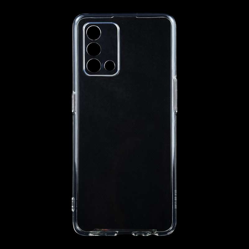 For OPPO F19 0.75mm Ultra-thin Transparent TPU Soft Protective Case