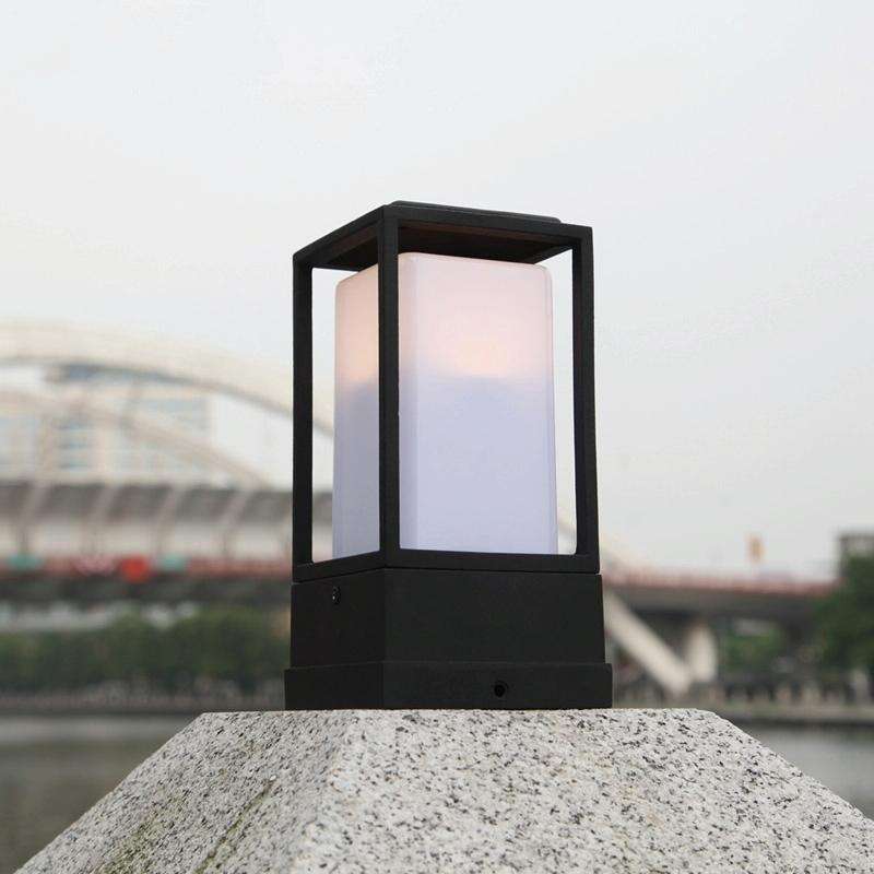 Outdoor Rain and Rustproof Wall Lamp Modern Minimalist Column Lamp