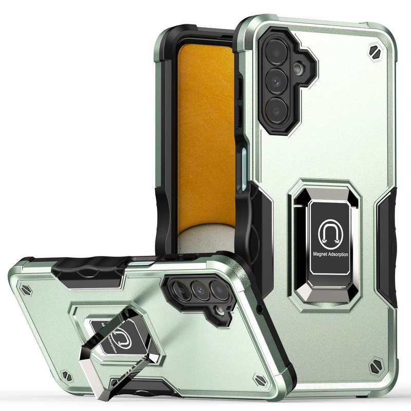 For Samsung Galaxy A14 5G Non-slip Shockproof Armor Phone Case(Green)