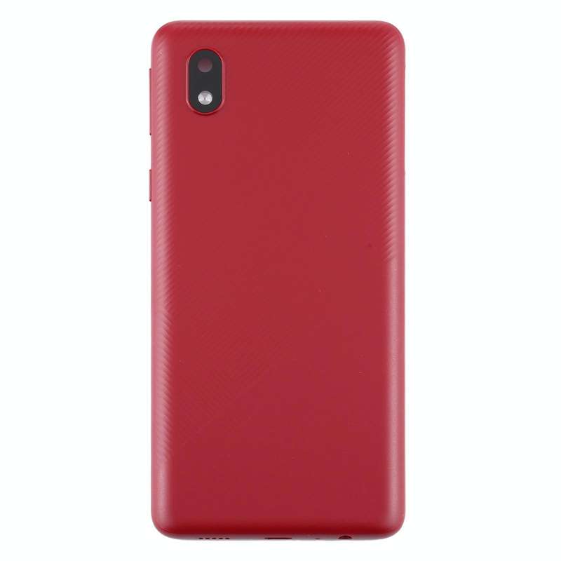 For Samsung Galaxy A01 Core SM-A013 Battery Back Cover (Red)
