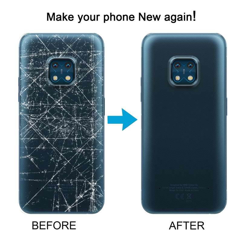 For Nokia XR20 Original Battery Back Cover(Blue)