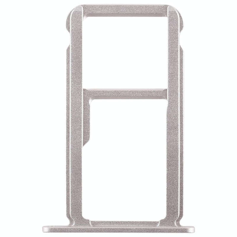 SIM Card Tray + SIM Card Tray / Micro SD Card for Huawei Honor 8 (Silver)
