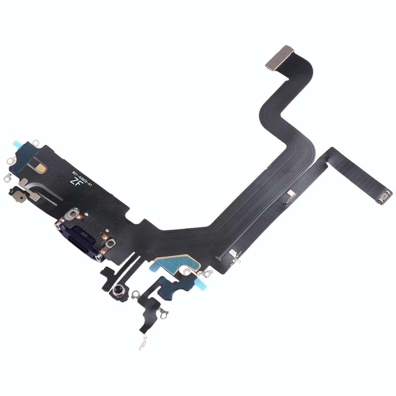 For iPhone 14 Pro Max Charging Port Flex Cable (Purple)