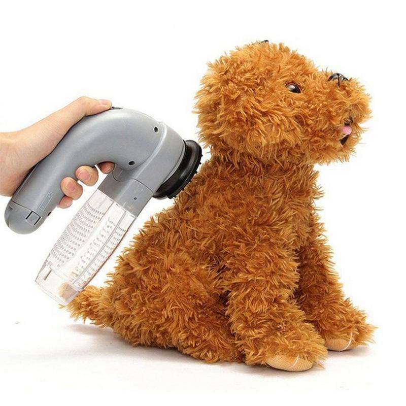 Portable Electric Pet Hair Suction Device Clipper Diagnostic-tool Grooming Pet Brush Comb Removal...