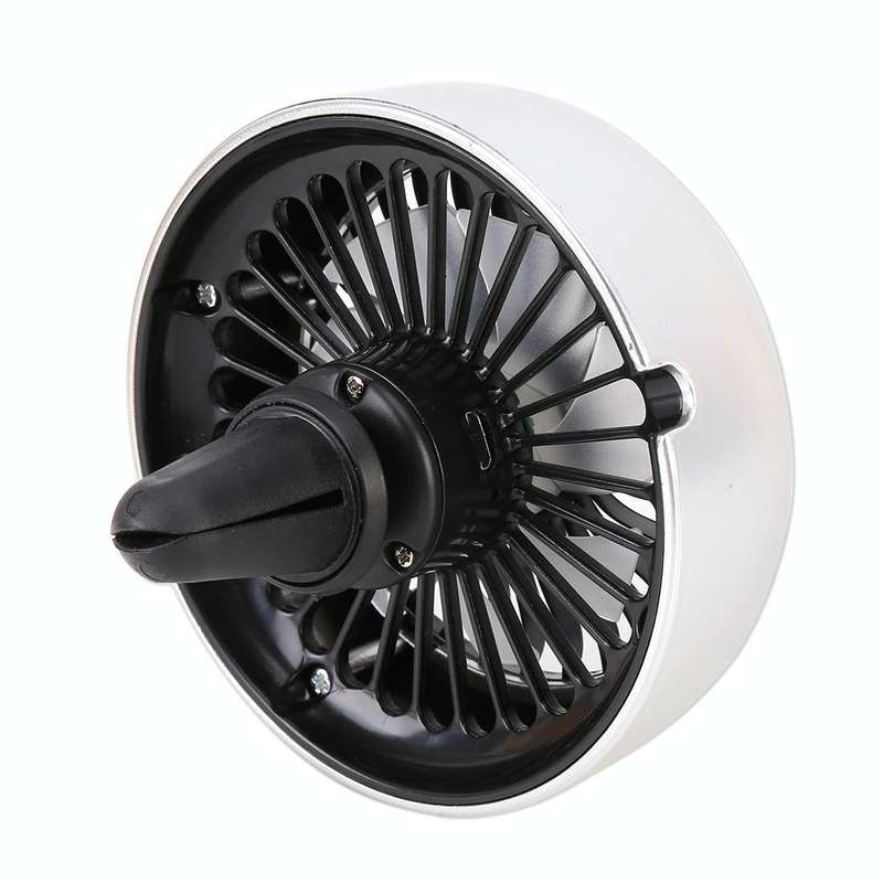 Multi-function Portable Car Air Outlet Sucker Electric Cooling Fan(Black)