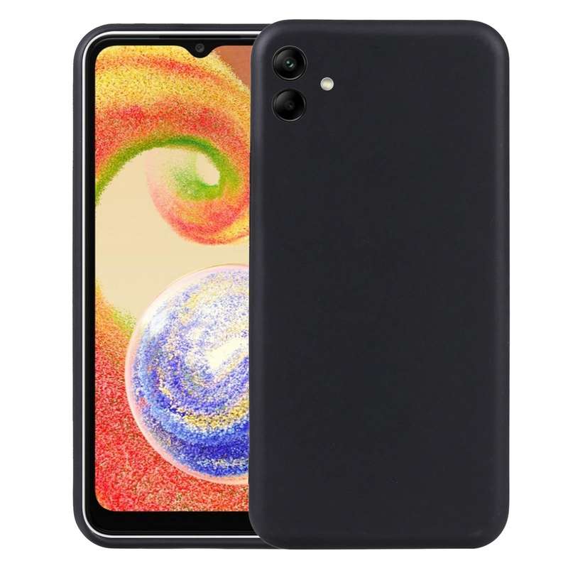 For Samsung Galaxy A04 TPU Phone Case(Black)