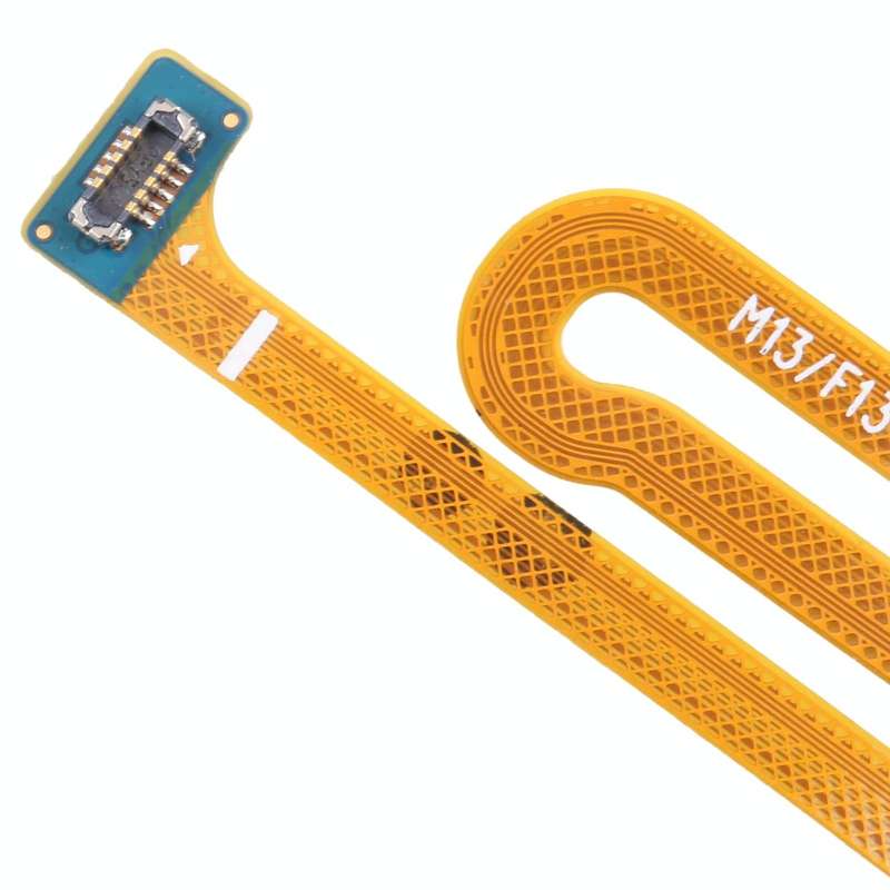 For Samsung Galaxy M13 SM-M135F Original Fingerprint Sensor Flex Cable (Black)