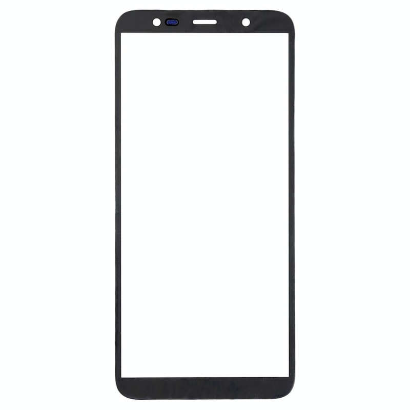 For Samsung Galaxy J8, J810F/DS, J810Y/DS, J810G/DS  10pcs Front Screen Outer Glass Lens (Black)