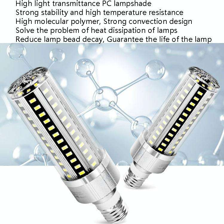 5730 LED Corn Lamp Factory Warehouse Workshop Indoor Lighting Energy Saving Corn Bulb, Power: 54W...