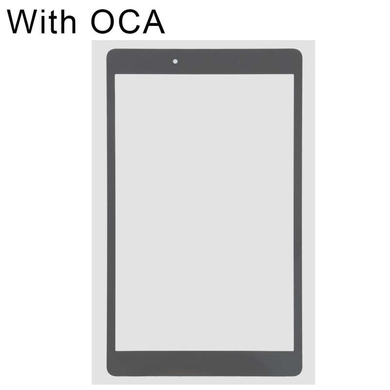 For Samsung Galaxy Tab A 8.0 (2019) SM-T295 (LTE Version) Front Screen Outer Glass Lens with OCA ...