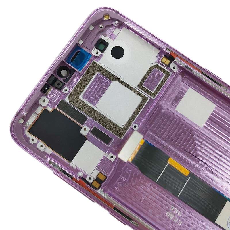 OLED LCD Screen for Xiaomi Mi 9 Digitizer Full Assembly with Frame(Pink)