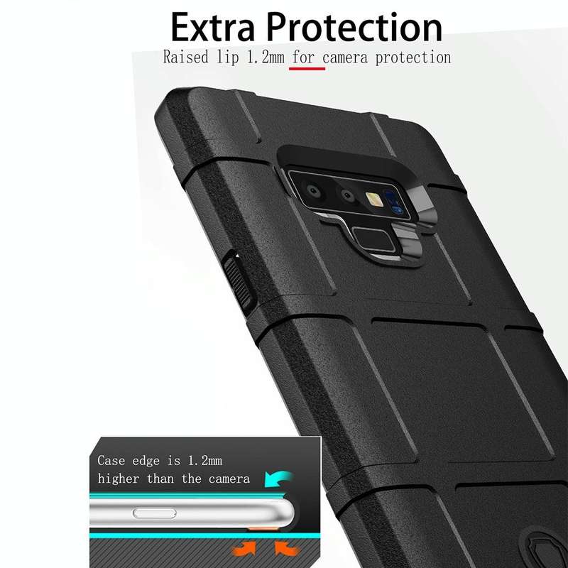 Full Coverage Shockproof TPU Case for Samsung Galaxy Note9(Blue)