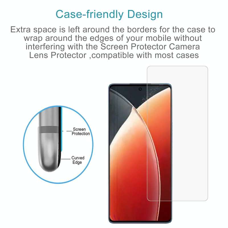 For TECNO Camon 30 Pro 50pcs 0.26mm 9H 2.5D Tempered Glass Film
