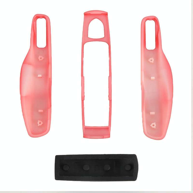 Car Plastic Key Shell Key Case for Porsche (Red)