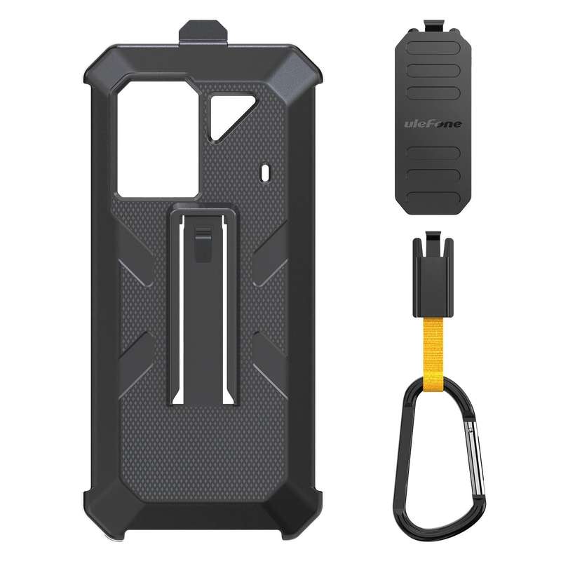 For Ulefone Power Armor 18 Ultra / 18T / 18T Ultra Ulefone Back Clip Phone Case with Carabiner (B...