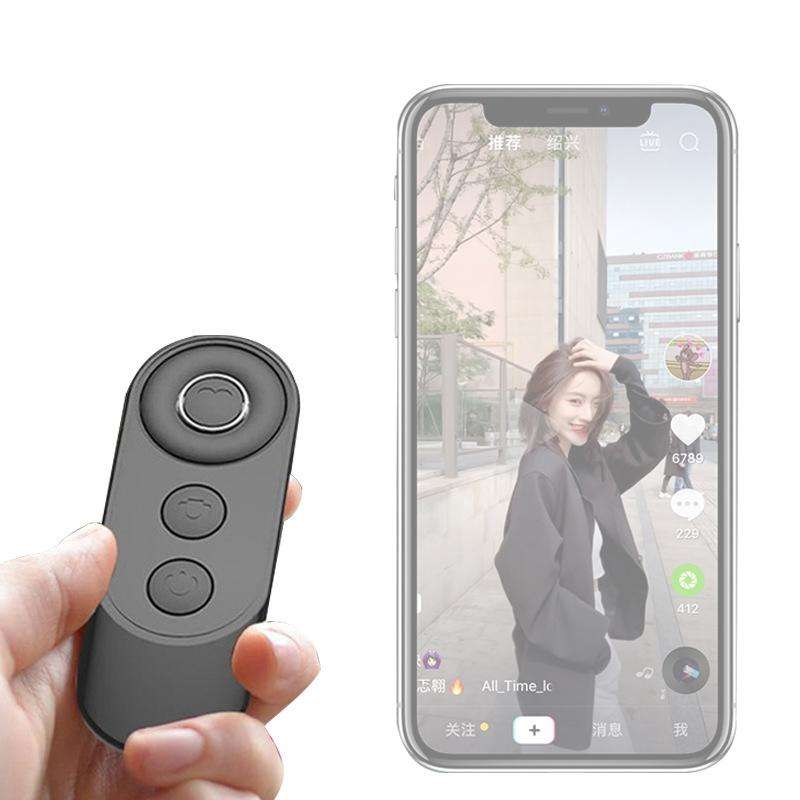 Mobile Phone Bluetooth Selfie Remote Control(Elegant Black)