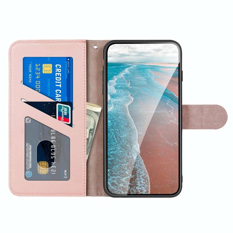 For Google Pixel 4a Sika Deer Embossing Pattern Horizontal Flip PU Leather Case with Holder & Car...