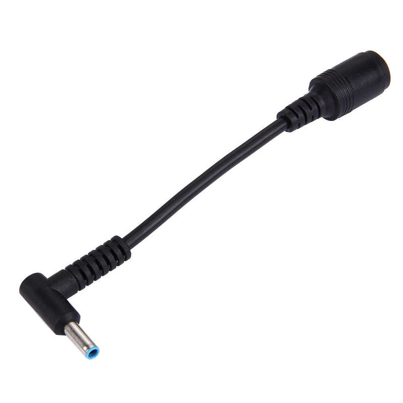 4.5 x 3.0mm Bent Male to 7.4 x 5.0mm Female Interfaces Power Adapter Cable for Laptop Notebook, L...