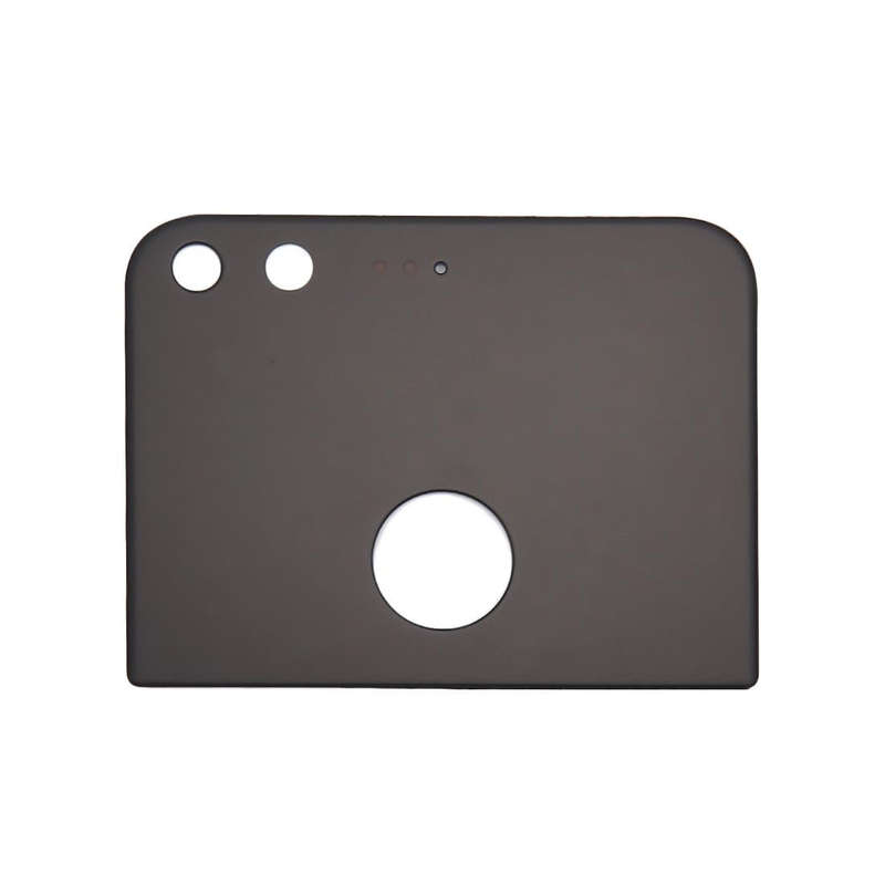 Glass Back Cover for Google Pixel / Nexus S1 (Upper Part)(Black)