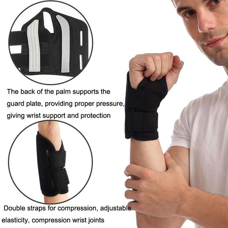 Mouse Tendon Sheath Compression Support Breathable Wrist Guard, Specification: Left Hand L / XL(B...