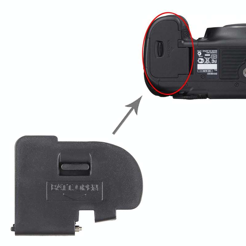 For Canon EOS 5D Mark II OEM Battery Compartment Cover