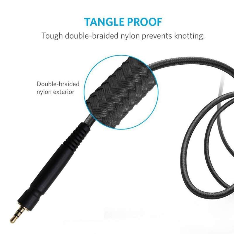 ZS0076 Mobile Version Gaming Headphone Cable for Sennheiser PC 373D GSP350 GSP500 GSP600 G4ME ONE...