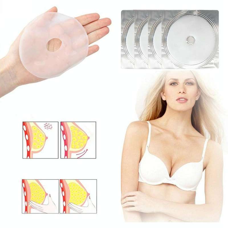 4 PCS/Box Chest Enlarging Paste Collagen Breast Enhancement Patch Women Bust Firming Lifting Pads